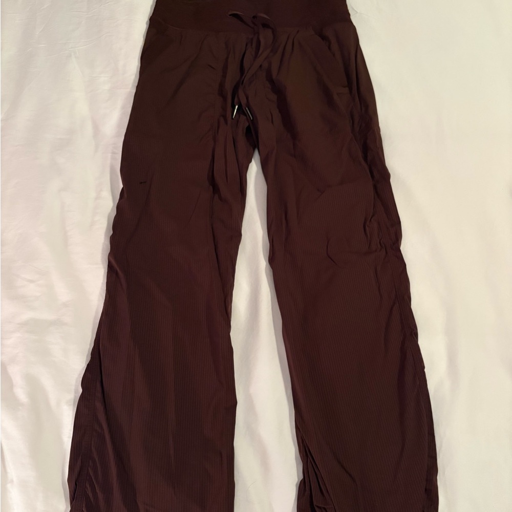 lululemon athletica Dance Studio Mid-Rise Wide-Leg Pants - Lava Cake Brown